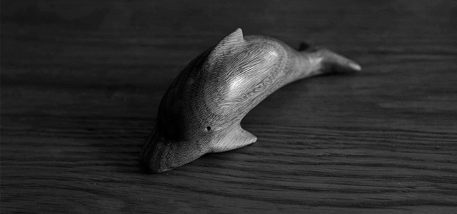 【木雕过程】小海豚-手工记木